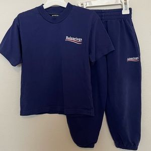 Kids Balenciaga Political Campaign Set Authentic